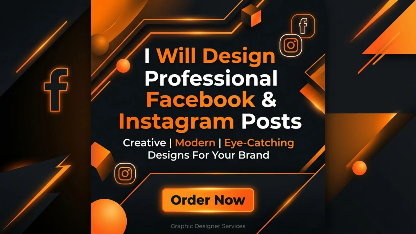 I Will Design Professional Facebook and Instagram Posts — photo 1